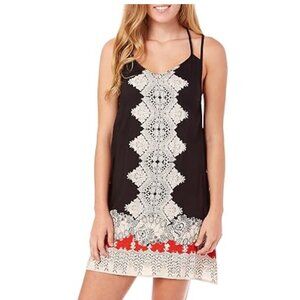 Angie Patterned Strappy Sundress Dress